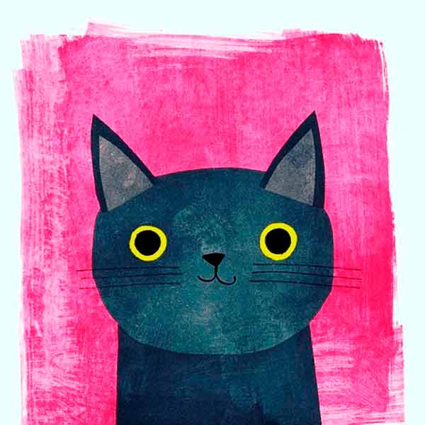 рисунок кота