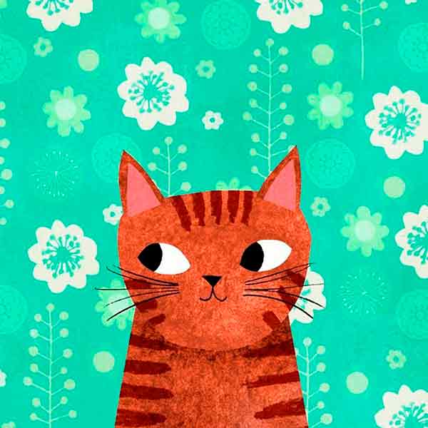 рисунок кота