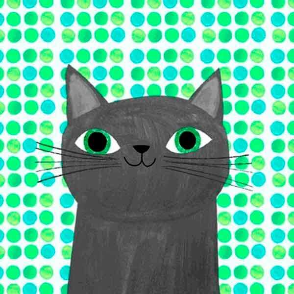 рисунок кота