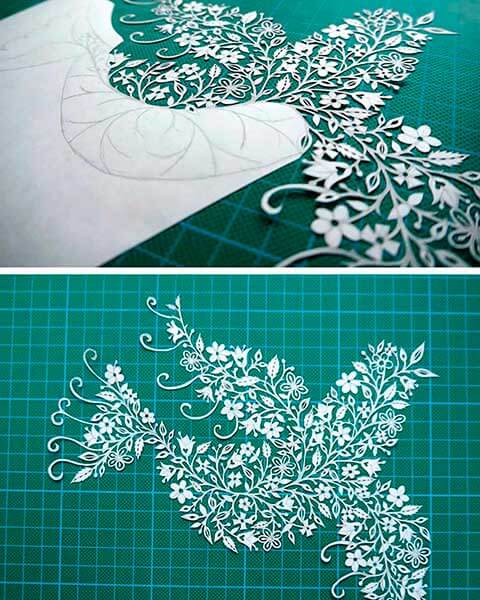 вырезание по бумаге