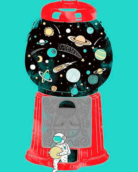 веселая иллюстрация