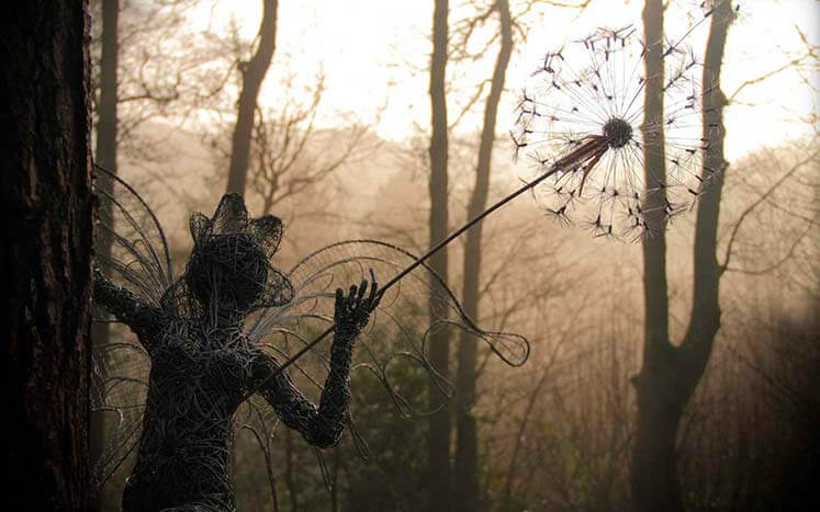 скульптура из проволоки