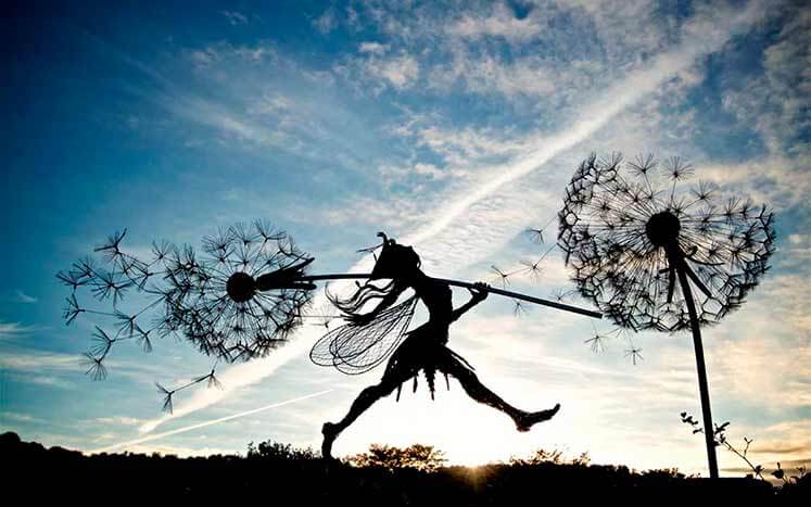 скульптура из проволоки