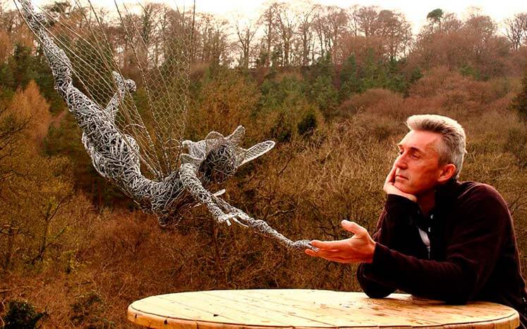 скульптура из проволоки