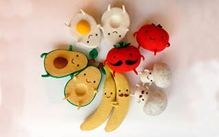 игрушки из шерсти