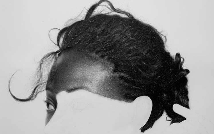 портрет карандашом