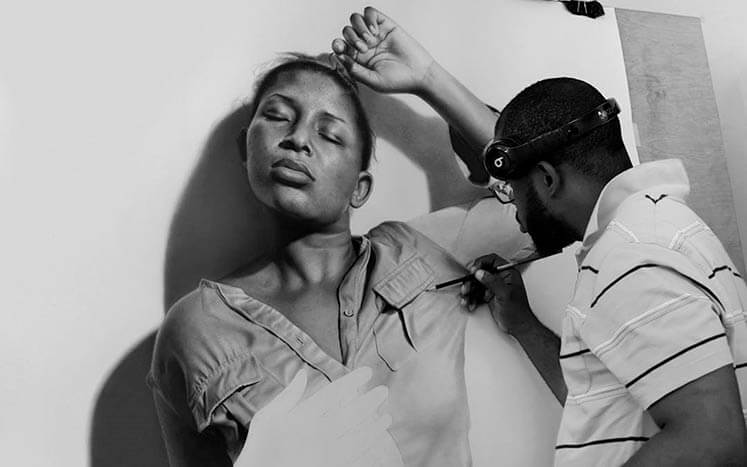 портрет карандашом