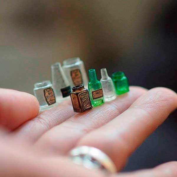 миниатюрные бутылки