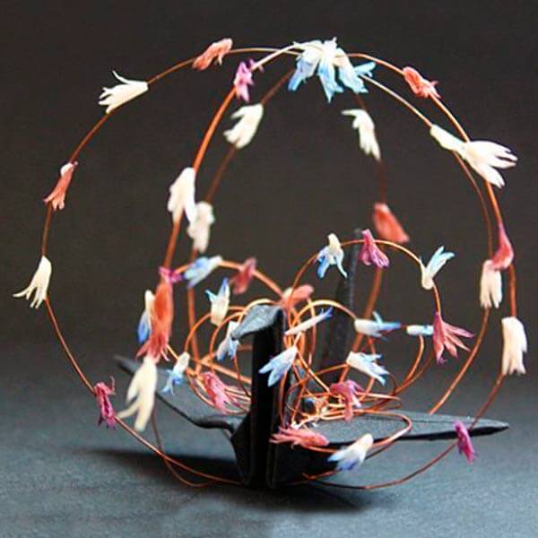 журавлик-оригами