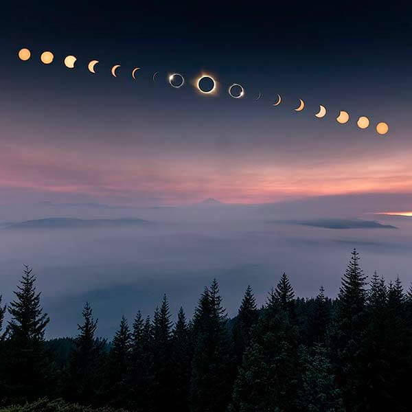 солнечное затмение