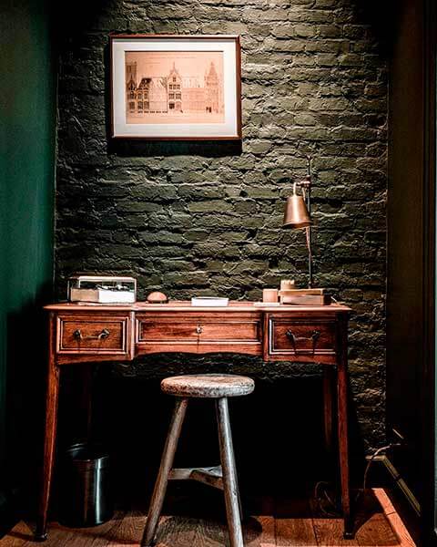 винтажный стол