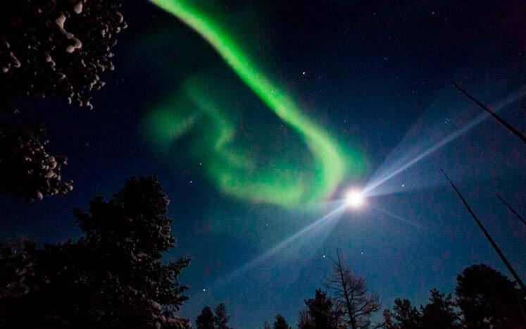 северное сияние