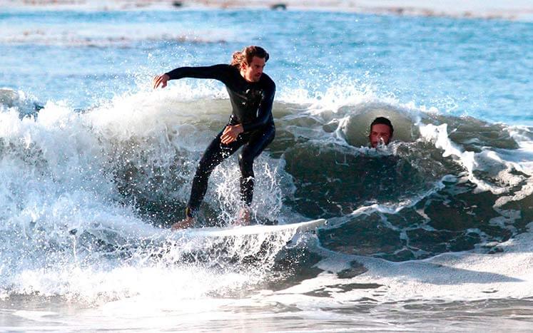 падение серфенгиста