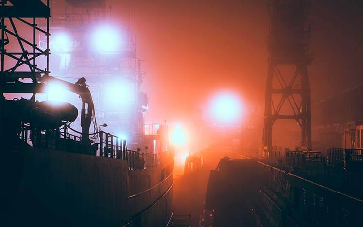 ночной город